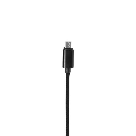 Cable Reforzado USB a Micro USB Sync Ray SR-BMC35 Negro image number 2