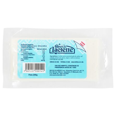 Queso Feta Laclette 200 gr image number 1