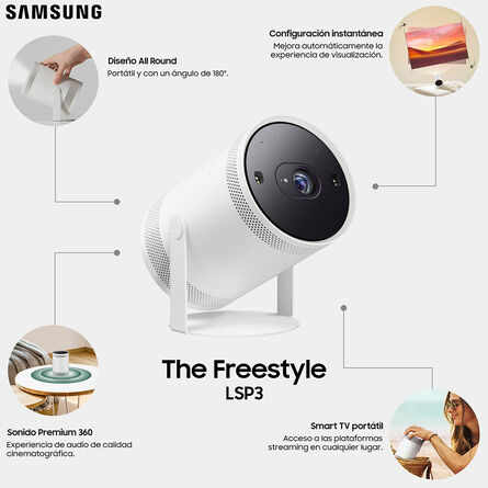 Proyector Samsung Freestyle Portátil image number 6