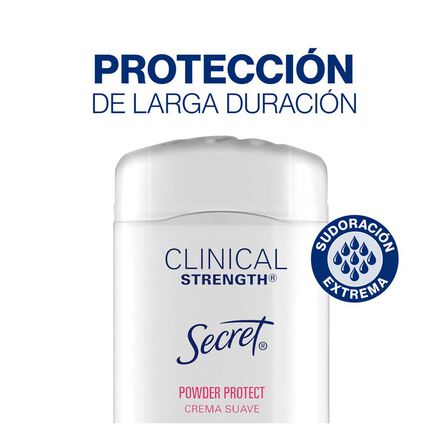 Desodorante Secret Clinical Powder Pro 45 g image number 3