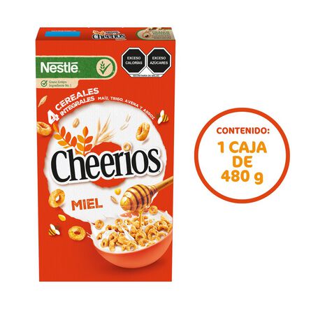 Cereal Nestlé Cheerios Miel con Avena Caja 480 Gr image number 1