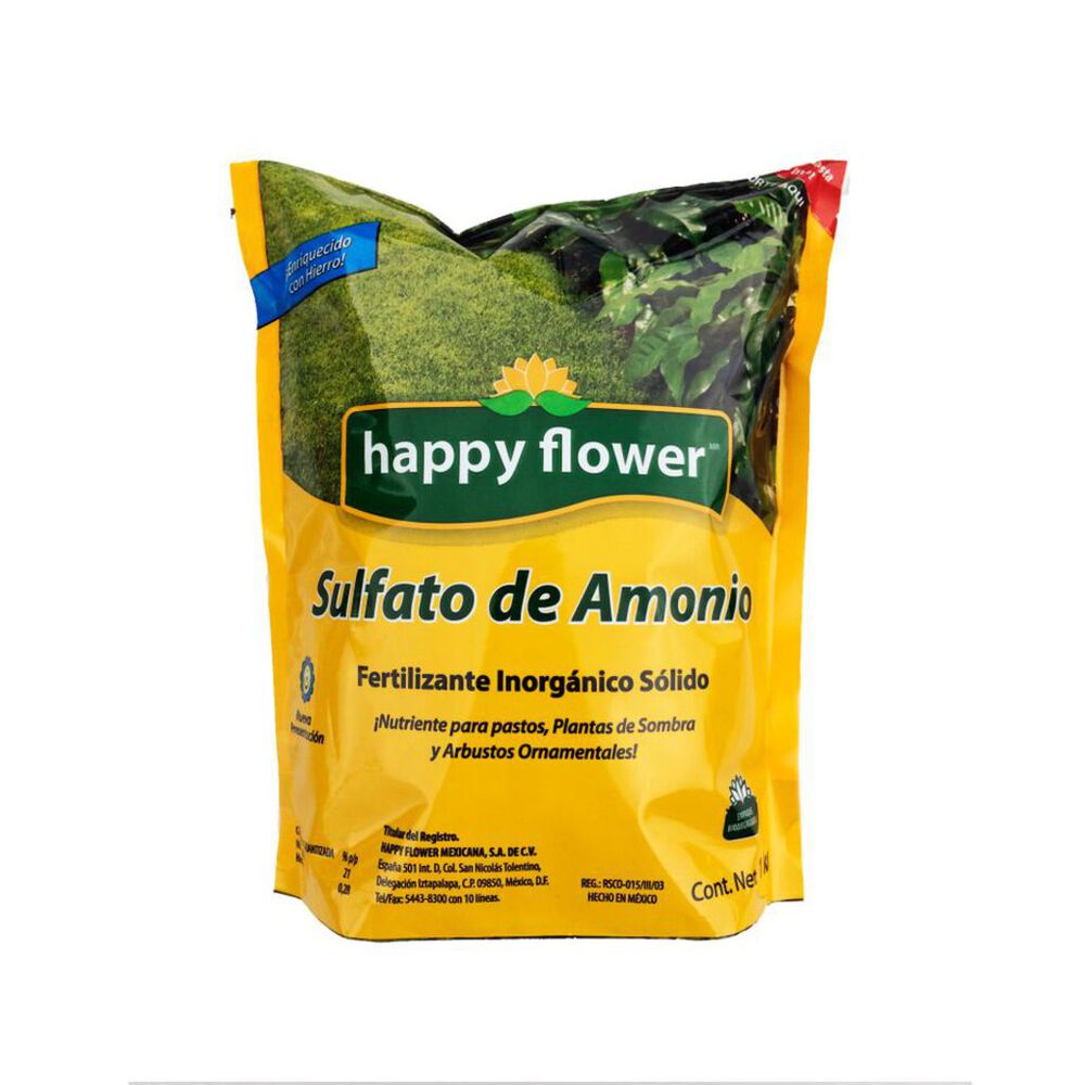 Sulfato Amonio Happy Flower Bol 1 kg image number 1