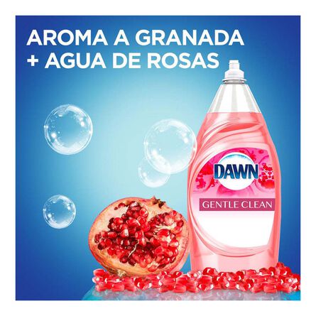 Dawn Gentle Clean Pomegranate & Rose Water Scent Detergente Líquido Lavatrastes 1.20 lt image number 5