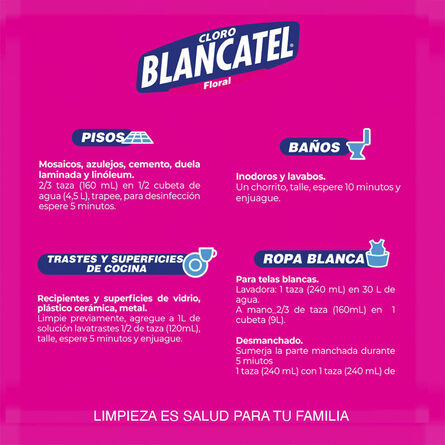 Blanqueador Blancatel Floral 3.75 lt image number 3