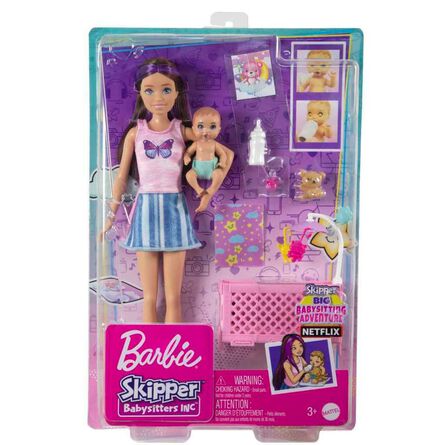 Set de Juego Skipper Hora de Dormir Barbie image number 5