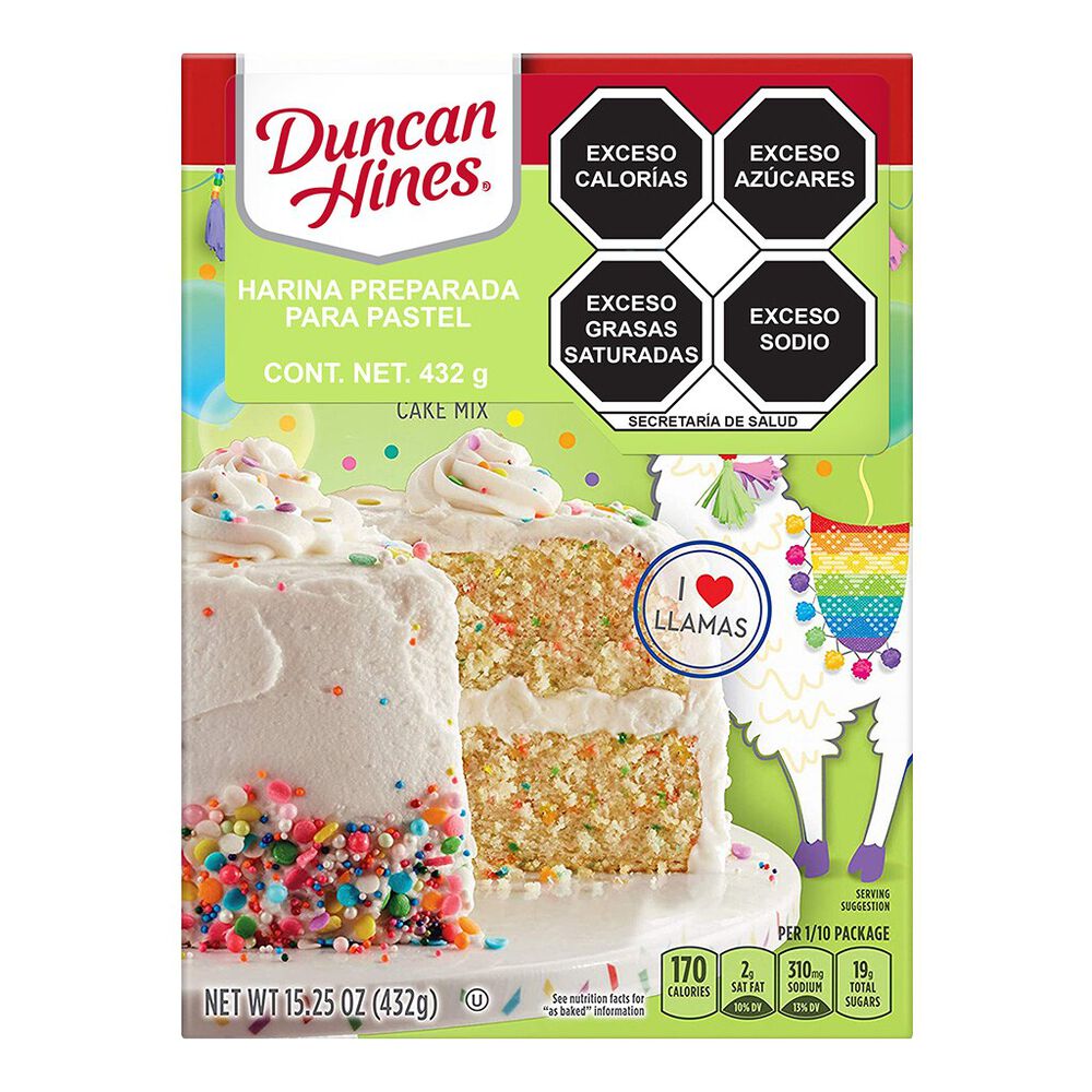Harina Confetti Duncan Hines 432 Gr image number 0