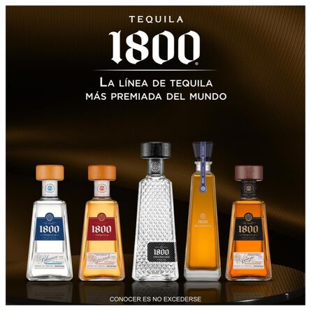 Tequila 1800 Añejo 700 ml image number 3
