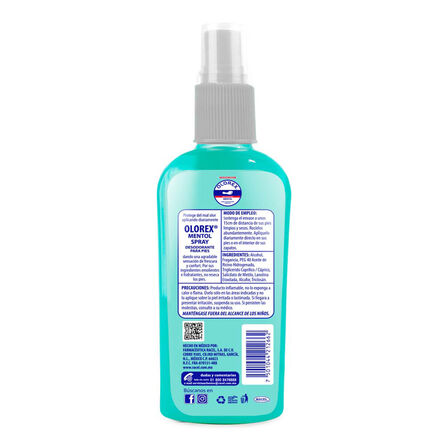 Spray Desodorante para Pies Olorex Mentol 160 ml image number 1