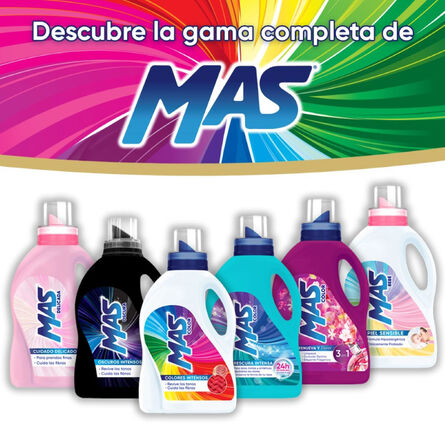 Detergente líquido Mas Color 3Lt image number 6