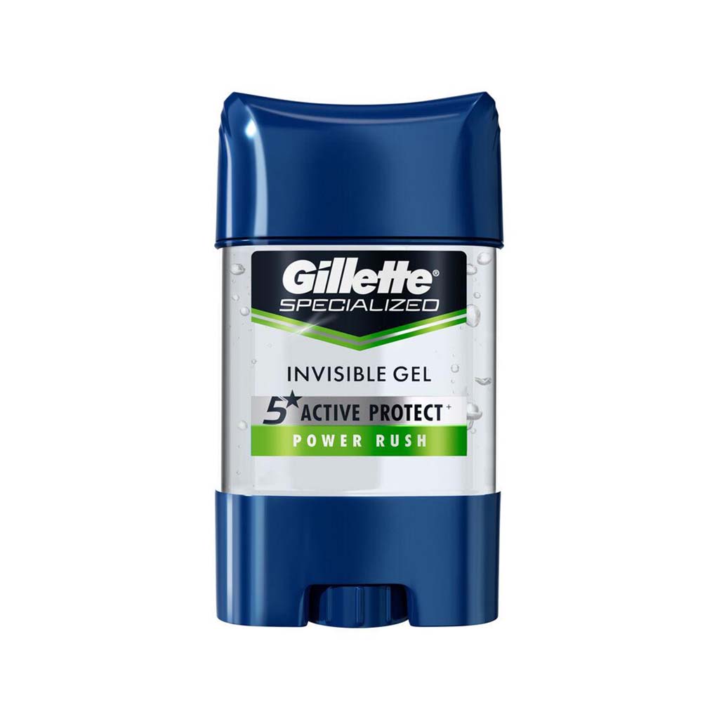 Antitranspirante Gillette Gel Power Rush 82 g