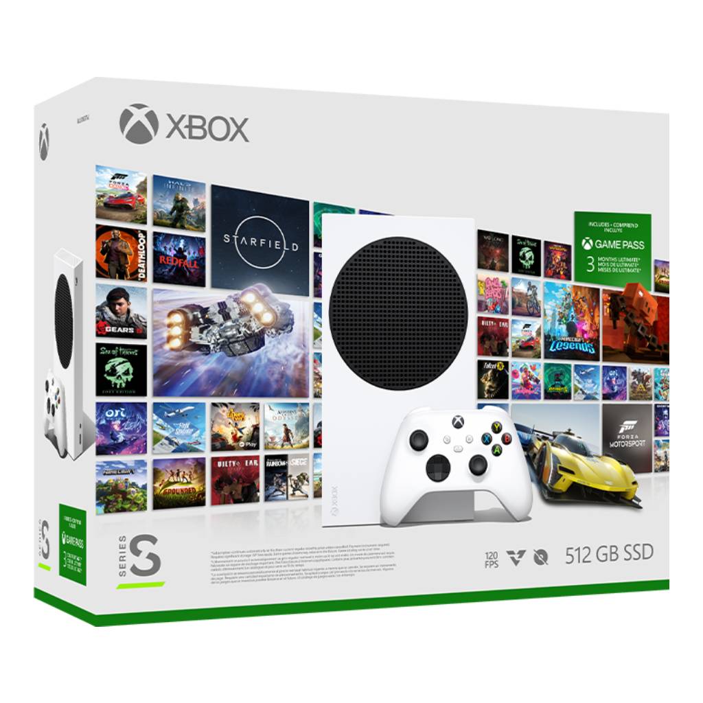Bundle Consola Xbox Serie S 512GB + Game Pass Ultimate 3M