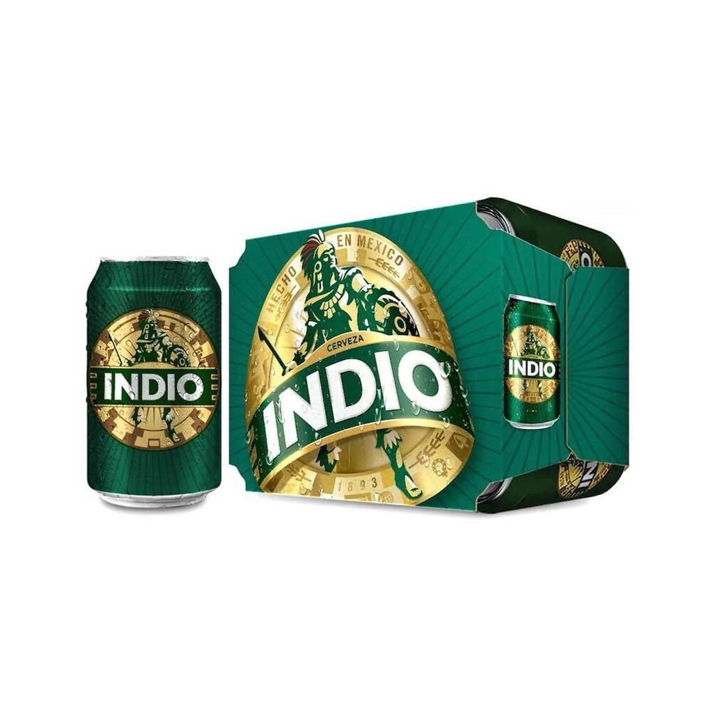 Cerveza Indio 12 Pack Lata 355 ml
