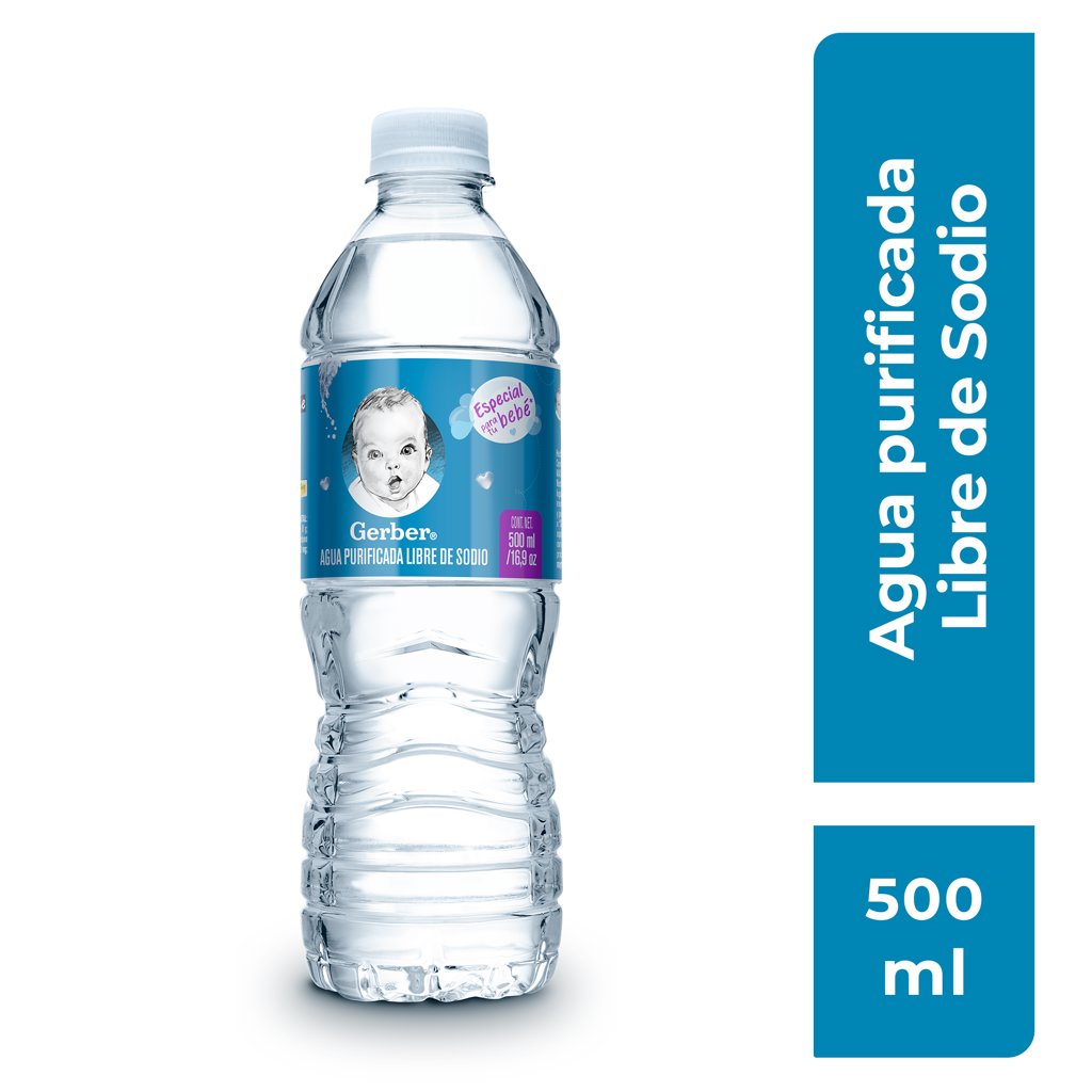 Agua Natural Gerber Botella 500ml
