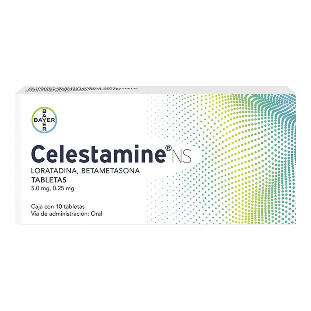 Celestamine Ns 5/0.25mg 20 Tabletas | Soriana