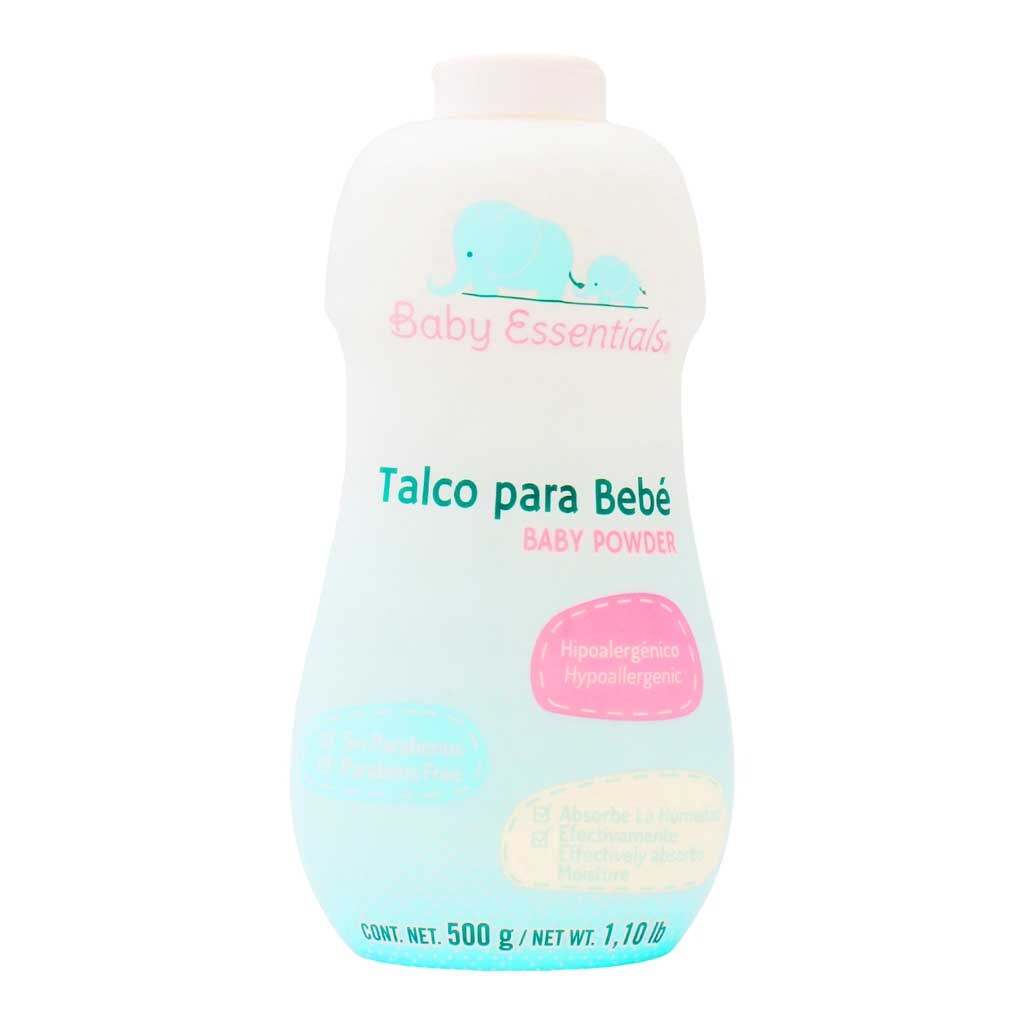 Talco para Bebe Baby Essentials 500gr | Soriana
