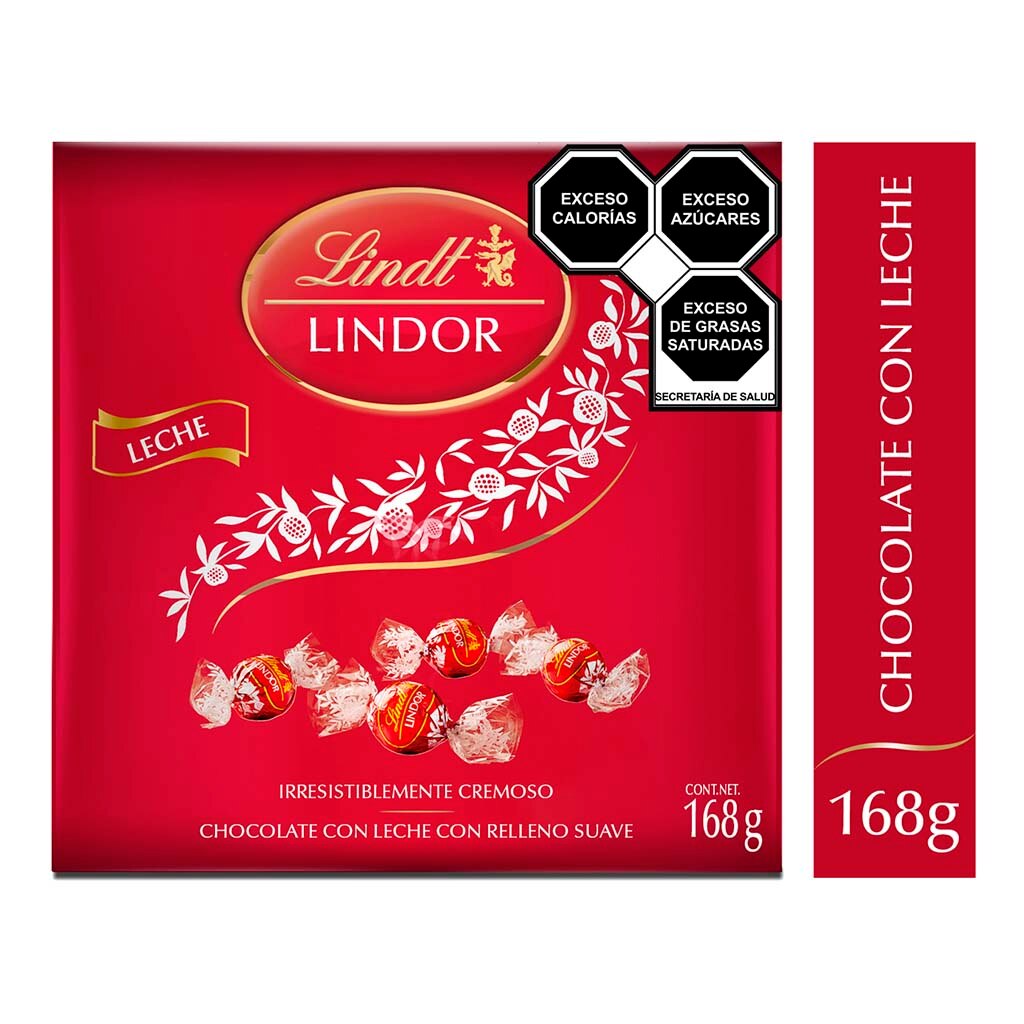Chocolate Lindt Lindor Leche 168 Gr