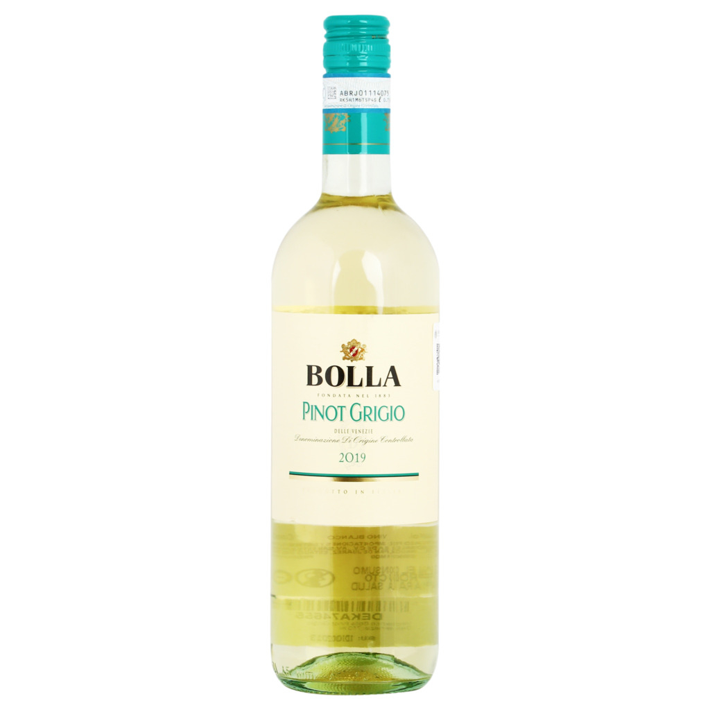 Vino Blanco Italiano Bolla Pinot Grigio 750ml | Soriana