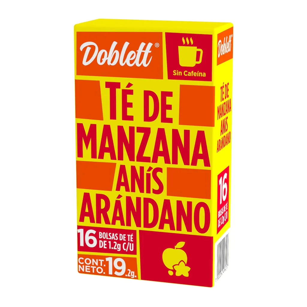 Té Doblett Manzanilla Anís 16 Sobres