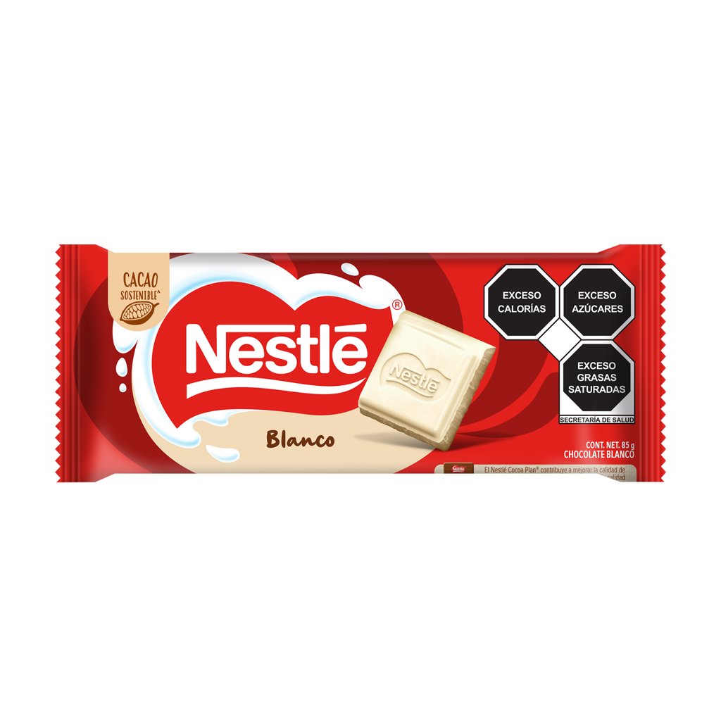 Chocolate Blanco Tabletas Nestlé de 85g | Soriana