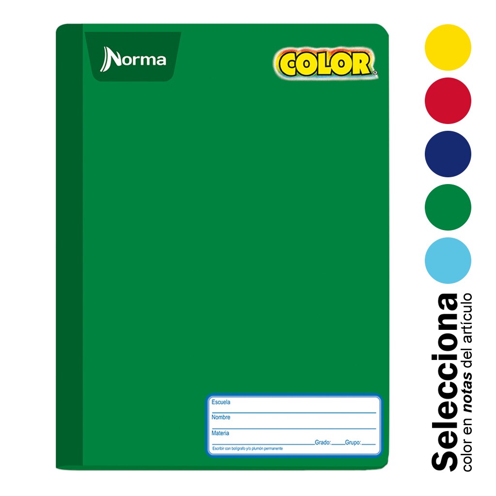 Cuaderno Profesional Norma Color 360 Blanco 100 Hj