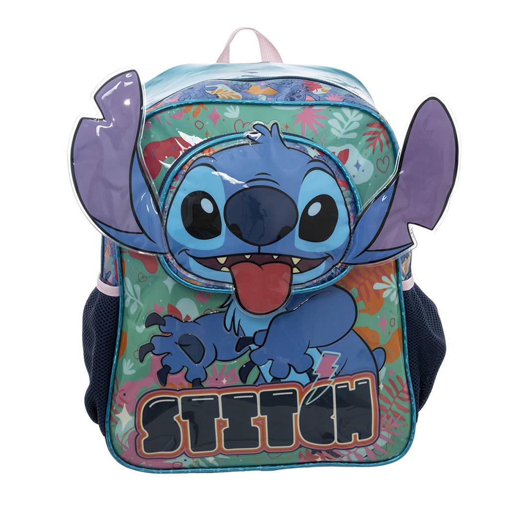 Disney - Mochila escolar multicolor de Stitch
