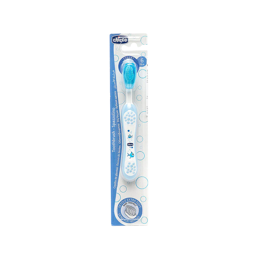 Cepillo Dental Chicco 6M+ Azul