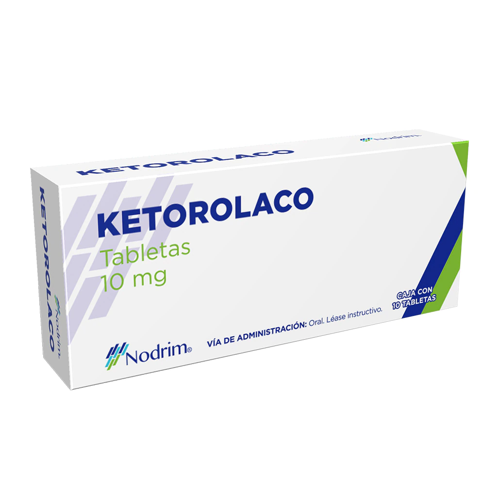 Nodrim Ketorolaco 10 mg Tab con 10 | Soriana